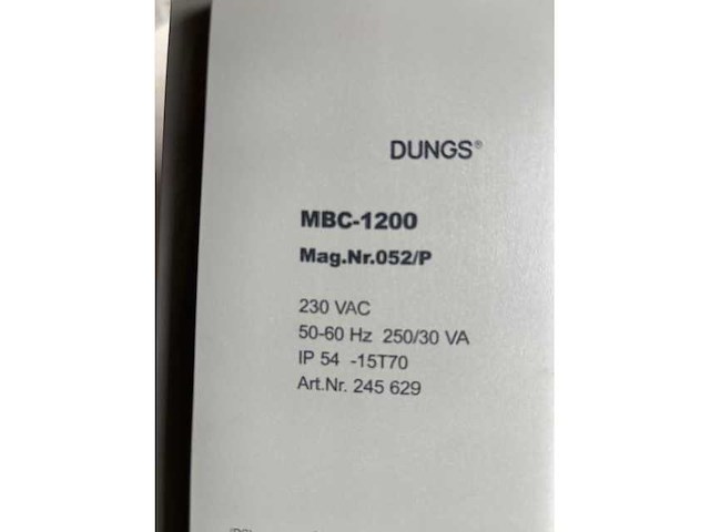 Dungs - dungs multibloc gasventiel mbc-1200-se-s02 - afbeelding 4 van  6
