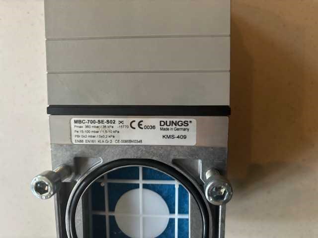 Dungs - dungs servogestuurde drukregelaar mbc-700-se-s02 nieuw - afbeelding 2 van  7