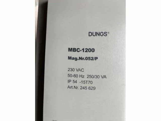 Dungs - mbc-1200-se-s02 - dungs multiblok gasventiel mbc-1200-se-s02 - afbeelding 3 van  5