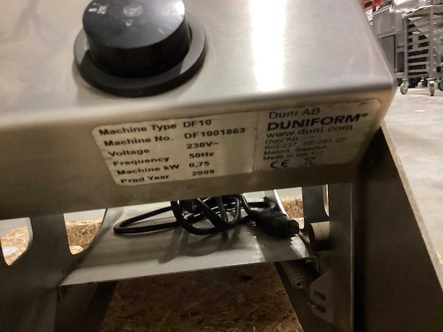 Duni df10 verpakkingsmachine - afbeelding 4 van  4