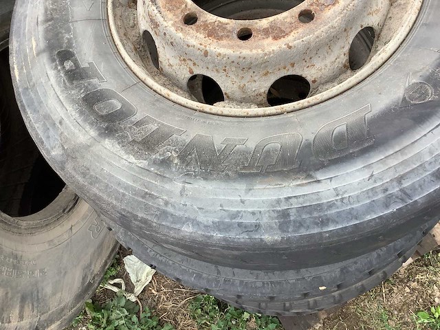 Dunlop - vrachtwagenband 315/80r22.5 (4x) - afbeelding 2 van  3