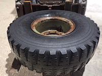 Dunlop band, wiel en velg