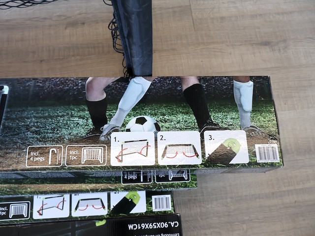 Dunlop vouwbare voetbalgoal (x5) - afbeelding 5 van  5