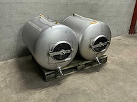 Duo biertank opslagtank (2x) - afbeelding 1 van  3