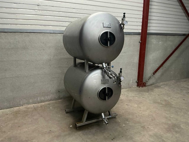 Duo biertank opslagtank (2x) - afbeelding 3 van  5
