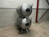 Duo biertank opslagtank (2x)
