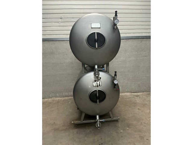 Duo biertank opslagtank (2x) - afbeelding 1 van  5