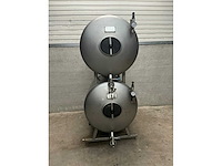 Duo biertank opslagtank (2x) - afbeelding 1 van  5