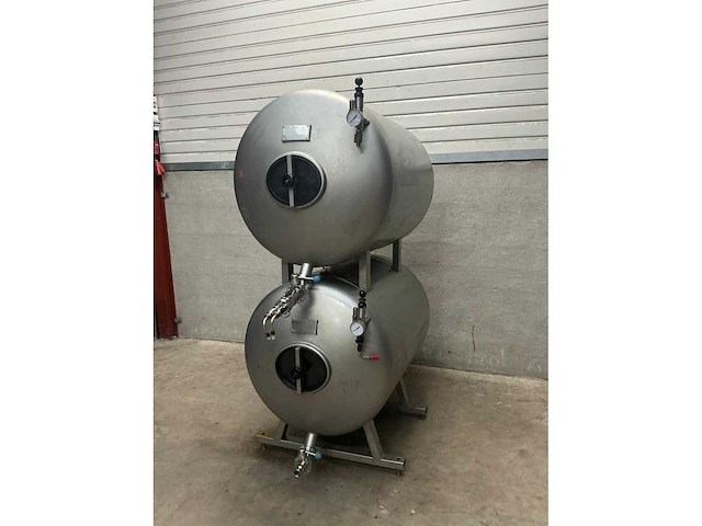 Duo biertank opslagtank (2x) - afbeelding 4 van  5