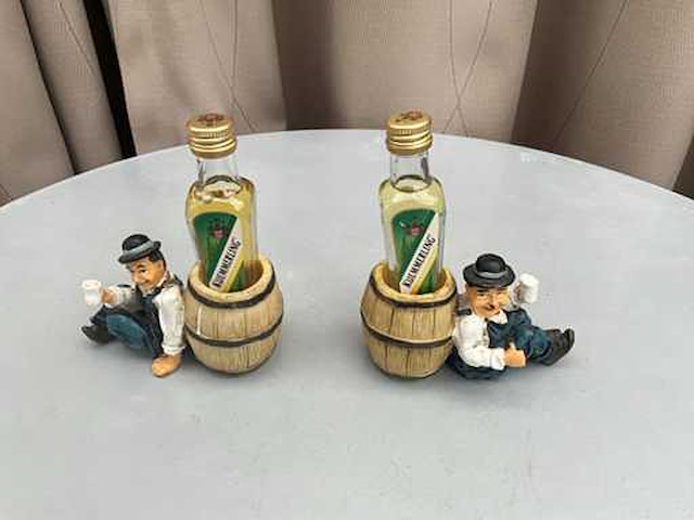 Duo set decoratieve figuren laurel & hardy - afbeelding 1 van  5