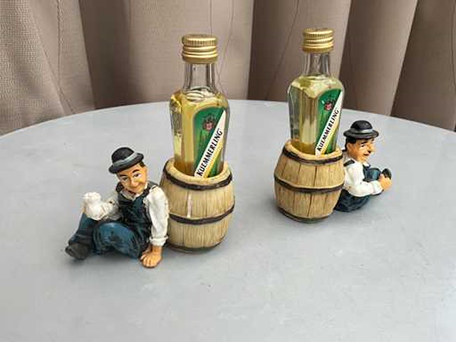 Duo set decoratieve figuren laurel & hardy - afbeelding 2 van  5