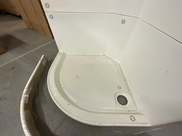 Duolith 950 douche & badwand - afbeelding 2 van  8