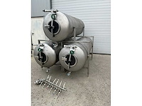 Duotank - tripple biertank opslagtank - afbeelding 6 van  12