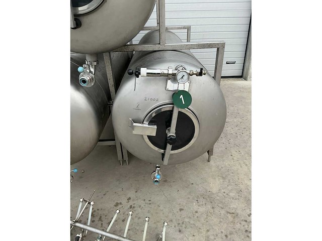 Duotank - tripple biertank opslagtank - afbeelding 7 van  12