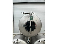 Duotank - tripple biertank opslagtank - afbeelding 9 van  12