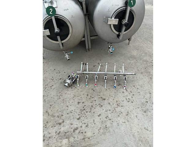 Duotank - tripple biertank opslagtank - afbeelding 10 van  12