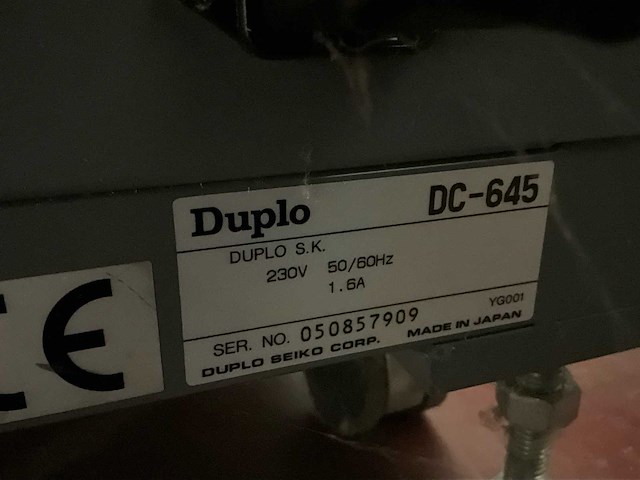 Duplo dc-645 slitter/ cutter/ creaser - afbeelding 11 van  20