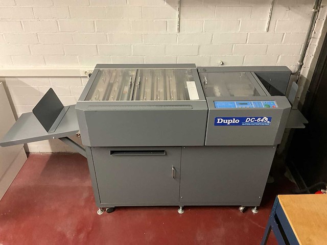 Duplo dc-645 slitter/ cutter/ creaser - afbeelding 12 van  20