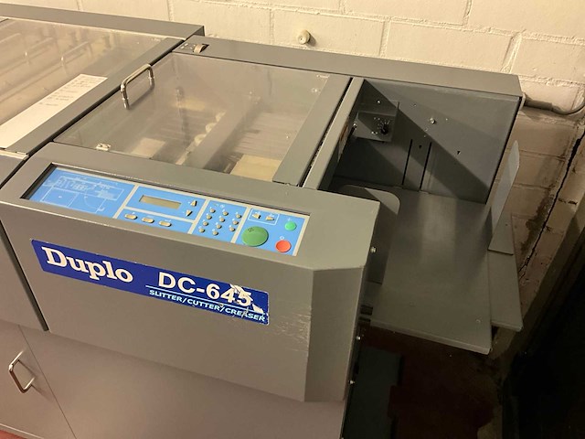 Duplo dc-645 slitter/ cutter/ creaser - afbeelding 14 van  20