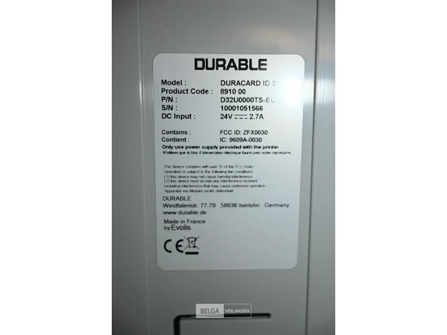 Durable kaartprinter - afbeelding 4 van  8