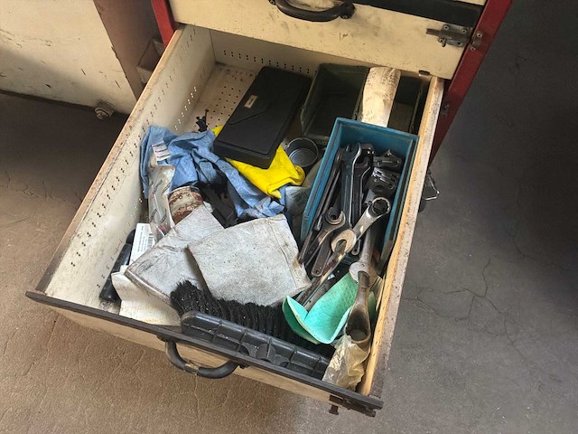 Durac gereedschapswagen met 6 lades - afbeelding 4 van  7