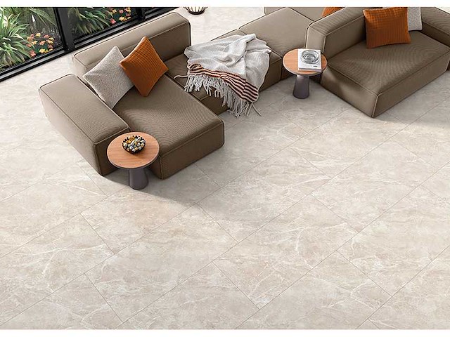 Duraker las palmas beige mat vloertegel 100x100 cm 66 m² - afbeelding 1 van  3