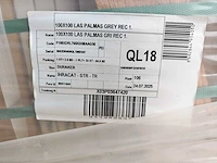 Duraker las palmas grijs mat vloertegel 100x100 cm 132 m² - afbeelding 3 van  3