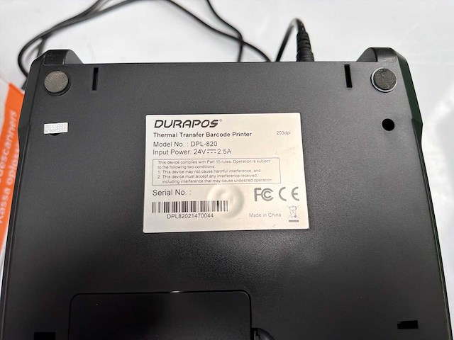 Durapos dpl-820 bonnenprinter (inclusief stickers op rol) - afbeelding 7 van  7