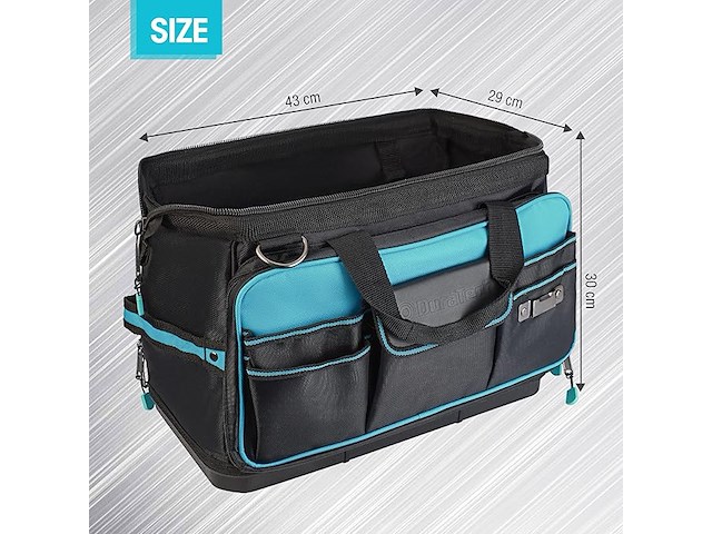 Duratech gereedschapstas (43 cm) - afbeelding 3 van  6