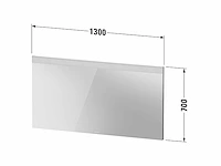 Duravit good 130x70 spiegel met led - afbeelding 2 van  2