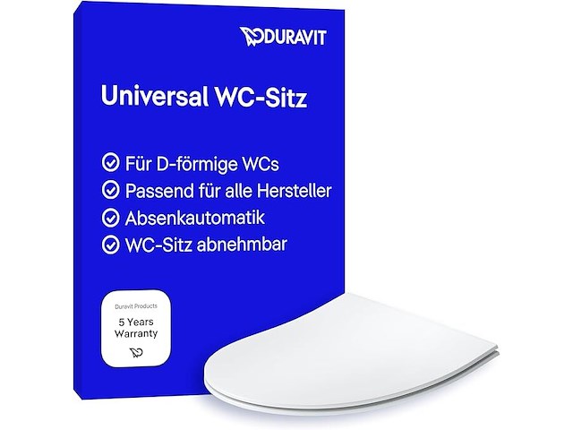 Duravit wc-bril univavo - afbeelding 1 van  2