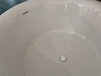 Duravit white tulip vrijstaand design bad - afbeelding 6 van  6