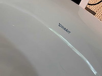 Duravit white tulip vrijstaand design bad - afbeelding 5 van  6