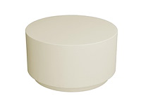 Durban ronde salontafel 80 cm in kalkmortel - afbeelding 3 van  3