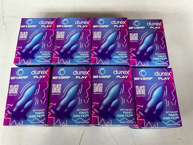 Durex play butt plug set (8x) - afbeelding 1 van  3
