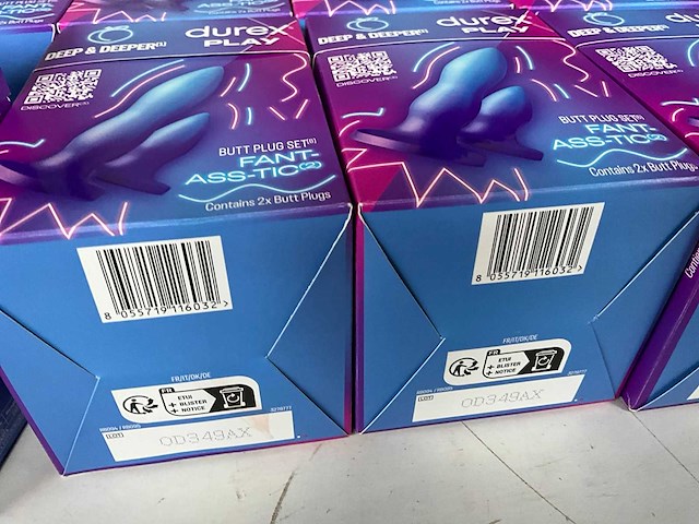 Durex play butt plug set (8x) - afbeelding 3 van  3