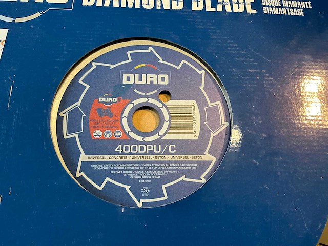 Duro 400dpu/c slijpschijf (2x) - afbeelding 2 van  6
