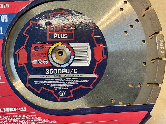 Duro slijpschijf (4x) - afbeelding 3 van  5