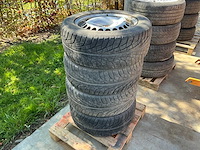 Duro snowhawk autoband met velg (4x) - afbeelding 1 van  4