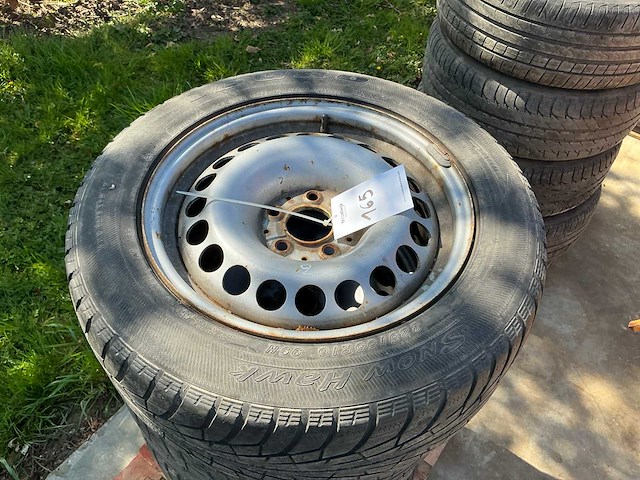 Duro snowhawk autoband met velg (4x) - afbeelding 2 van  4