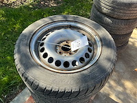 Duro snowhawk autoband met velg (4x) - afbeelding 2 van  4