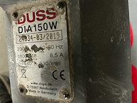 Duss dia150w kernboormachine - afbeelding 4 van  13