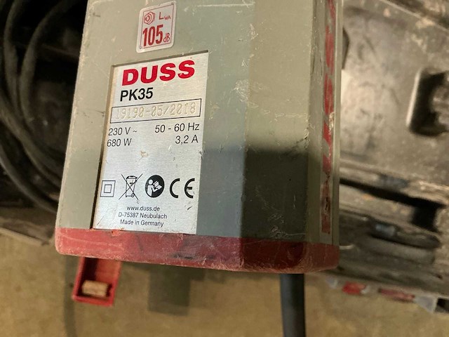 Duss pk35 hak-breekhamer - afbeelding 5 van  6