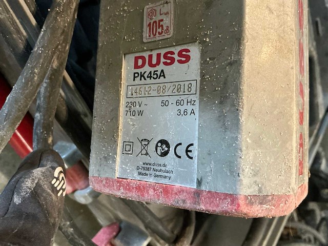 Duss pl45a hak-breekhamer - afbeelding 5 van  5