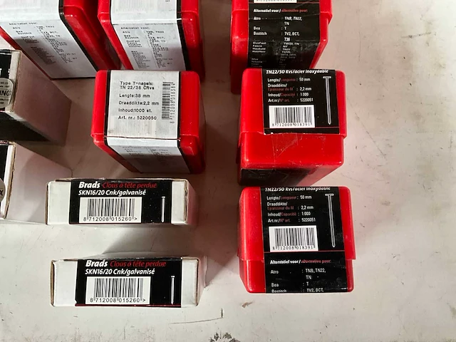 Dutack mix kavel diverse maten nagels o.a. rvs - afbeelding 4 van  7