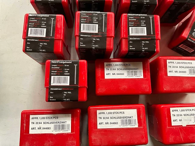 Dutack mix kavel diverse t-nagels verpakkingen 1000 stuks - afbeelding 4 van  7