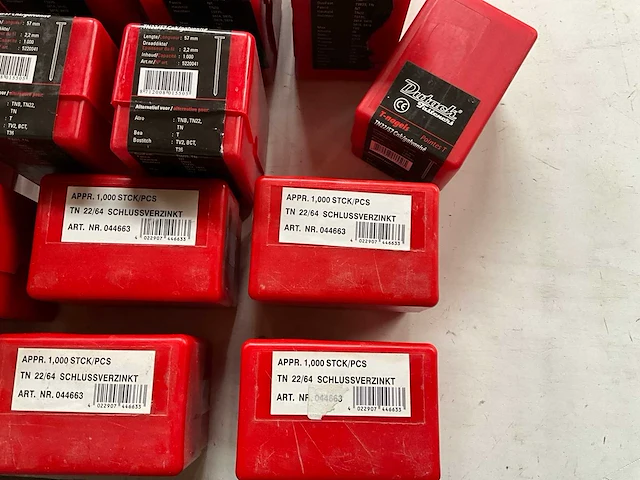 Dutack mix kavel diverse t-nagels verpakkingen 1000 stuks - afbeelding 5 van  7