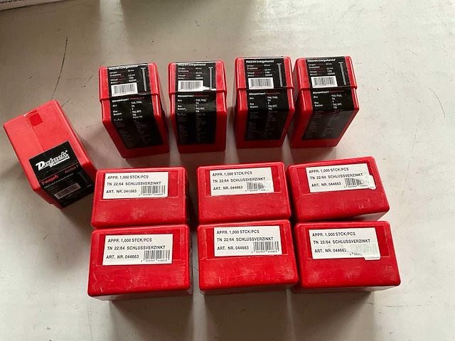 Dutack mix kavel diverse t-nagels verpakkingen 1000 stuks - afbeelding 1 van  5