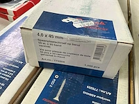 Dutack spaanplaatschroef verzinkt op band (50 stuks x 20x band) (5x) - afbeelding 2 van  4