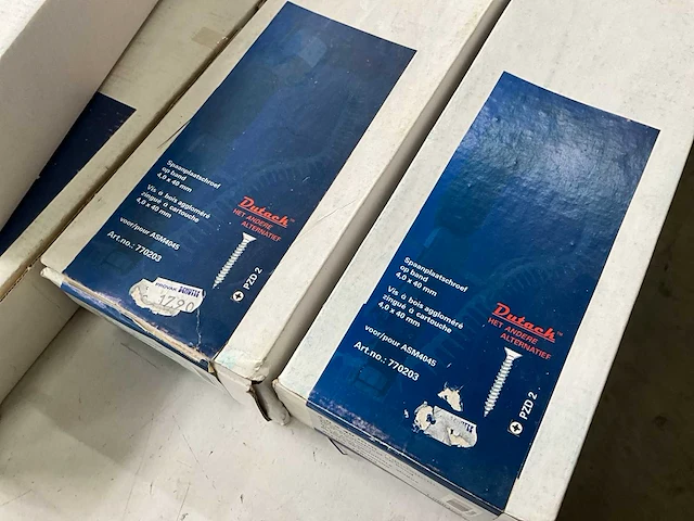 Dutack spaanplaatschroef verzinkt op band (50 stuks x 20x band) (5x) - afbeelding 3 van  4